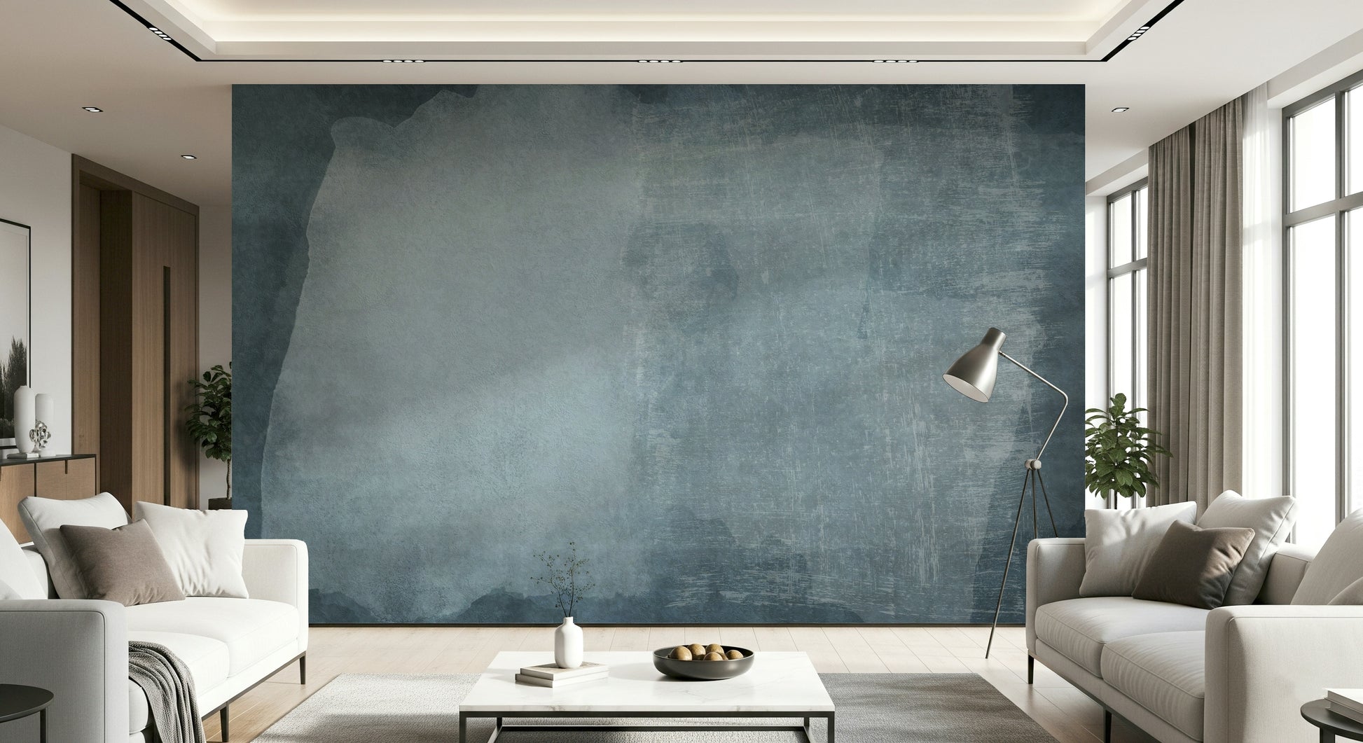 A beautiful modern art wall mural of delicate texture.
