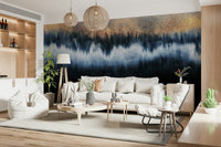 A beautiful modern art wall mural of delicate texture.