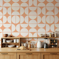 A classic abstract design wallpaper for walls.