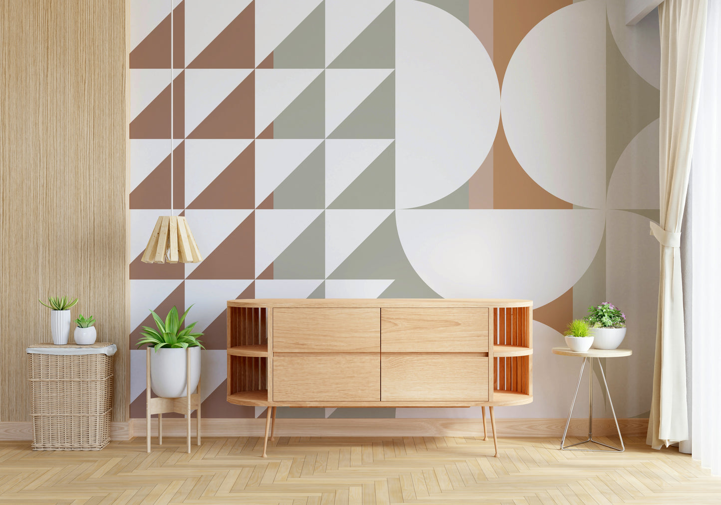 Retro Harmony Wall Mural - 2761281