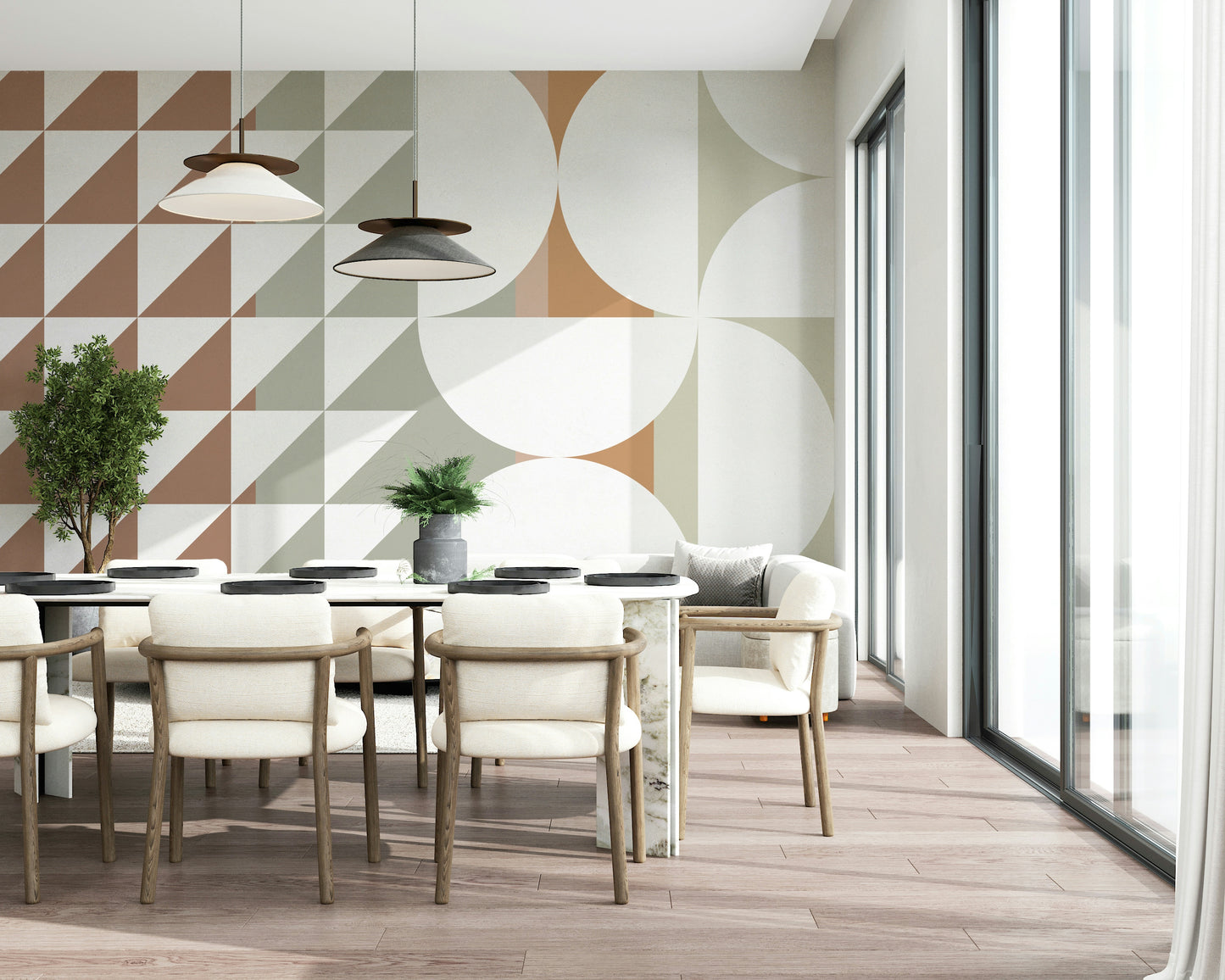 Retro Harmony Wall Mural - 2761281