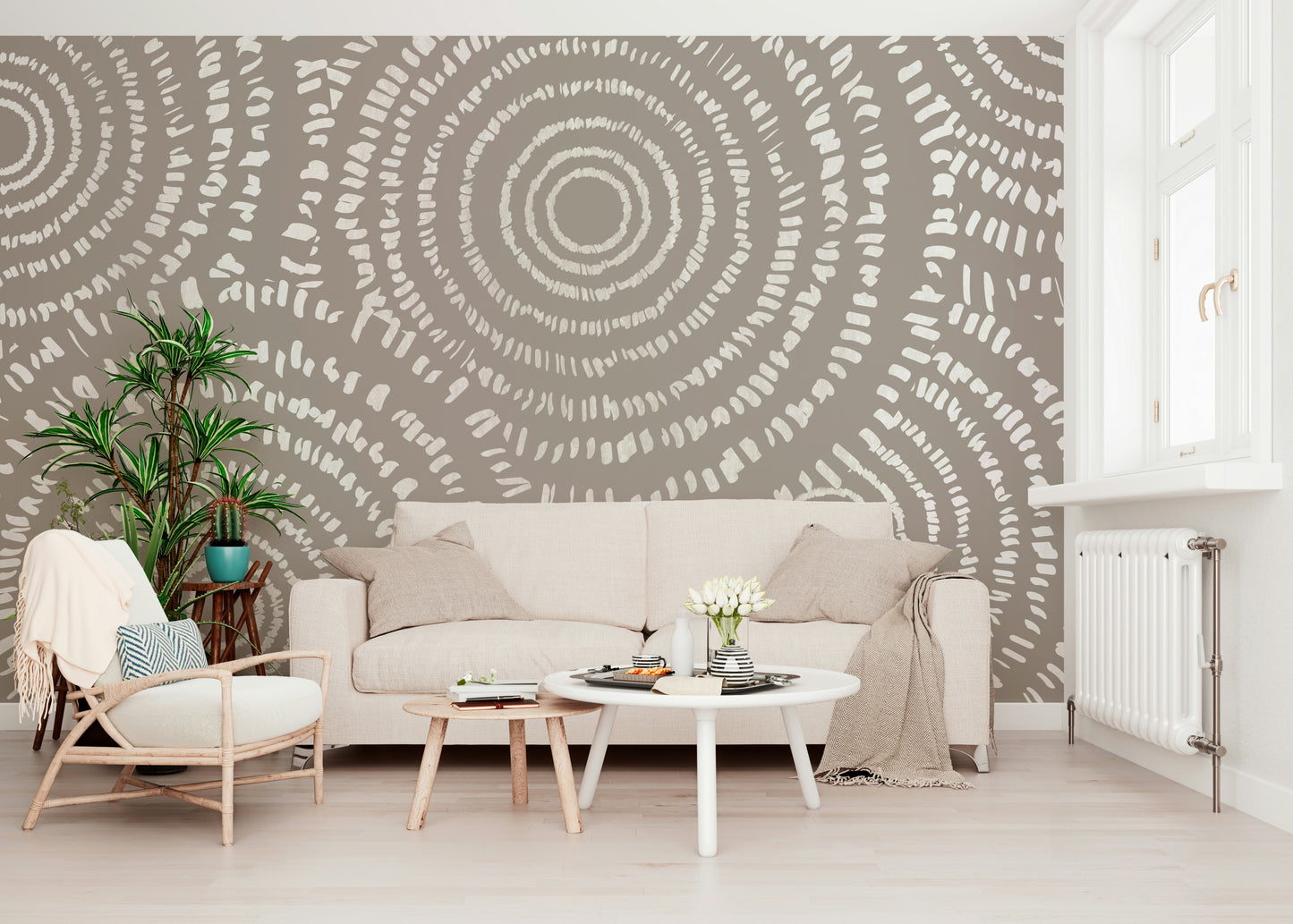 Concentric Echoes Wall Mural -2861688