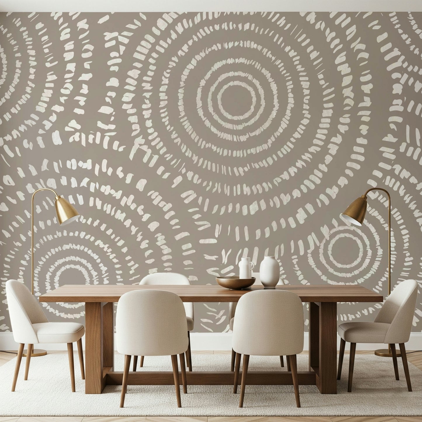 Concentric Echoes Wall Mural -2861688