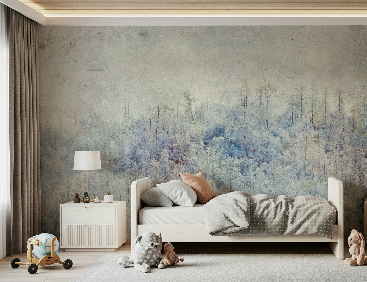 Frosted Forest Dream Wall Mural -2671433