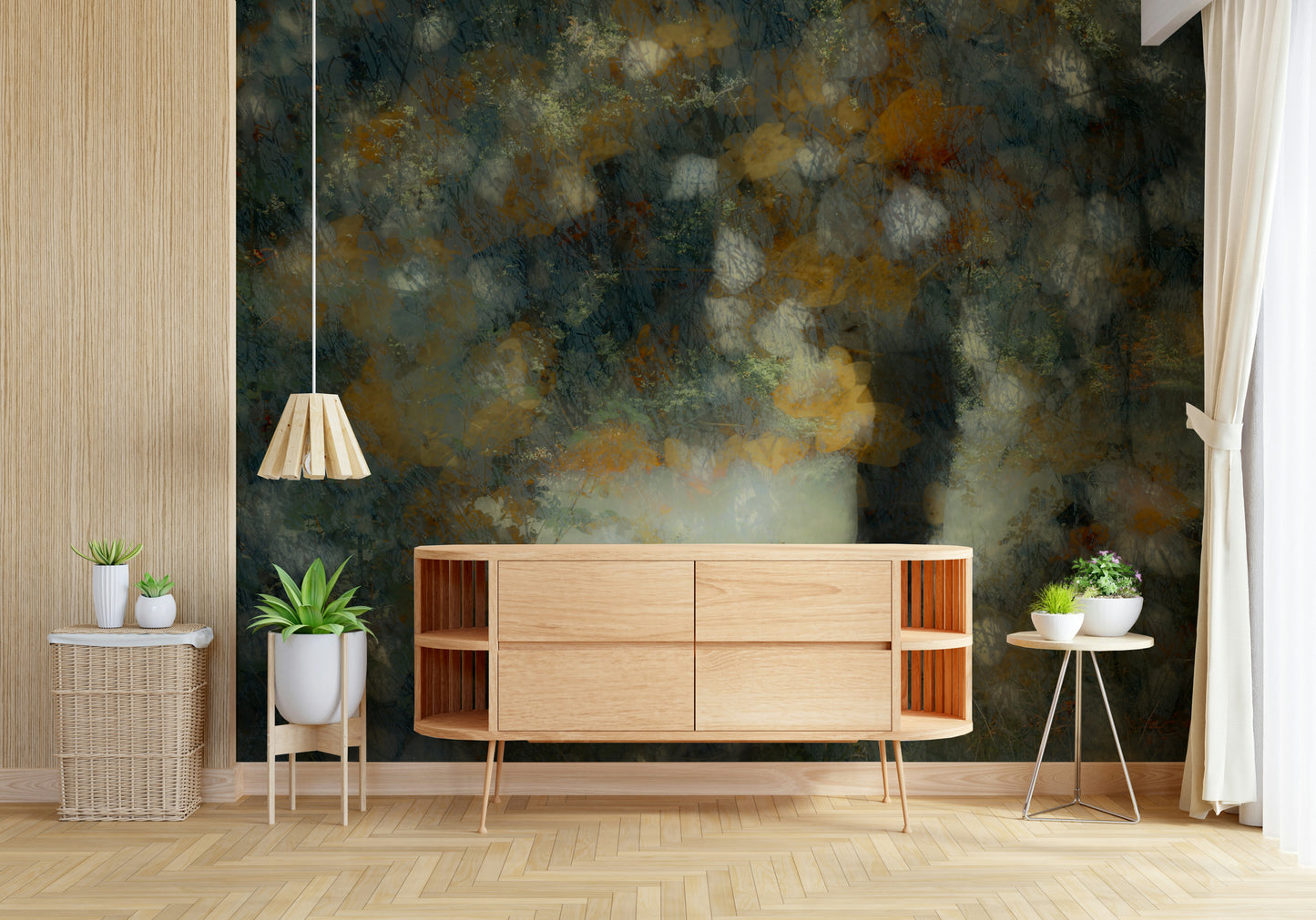 Ethereal Autumn Haze Wall Mural - 1785266