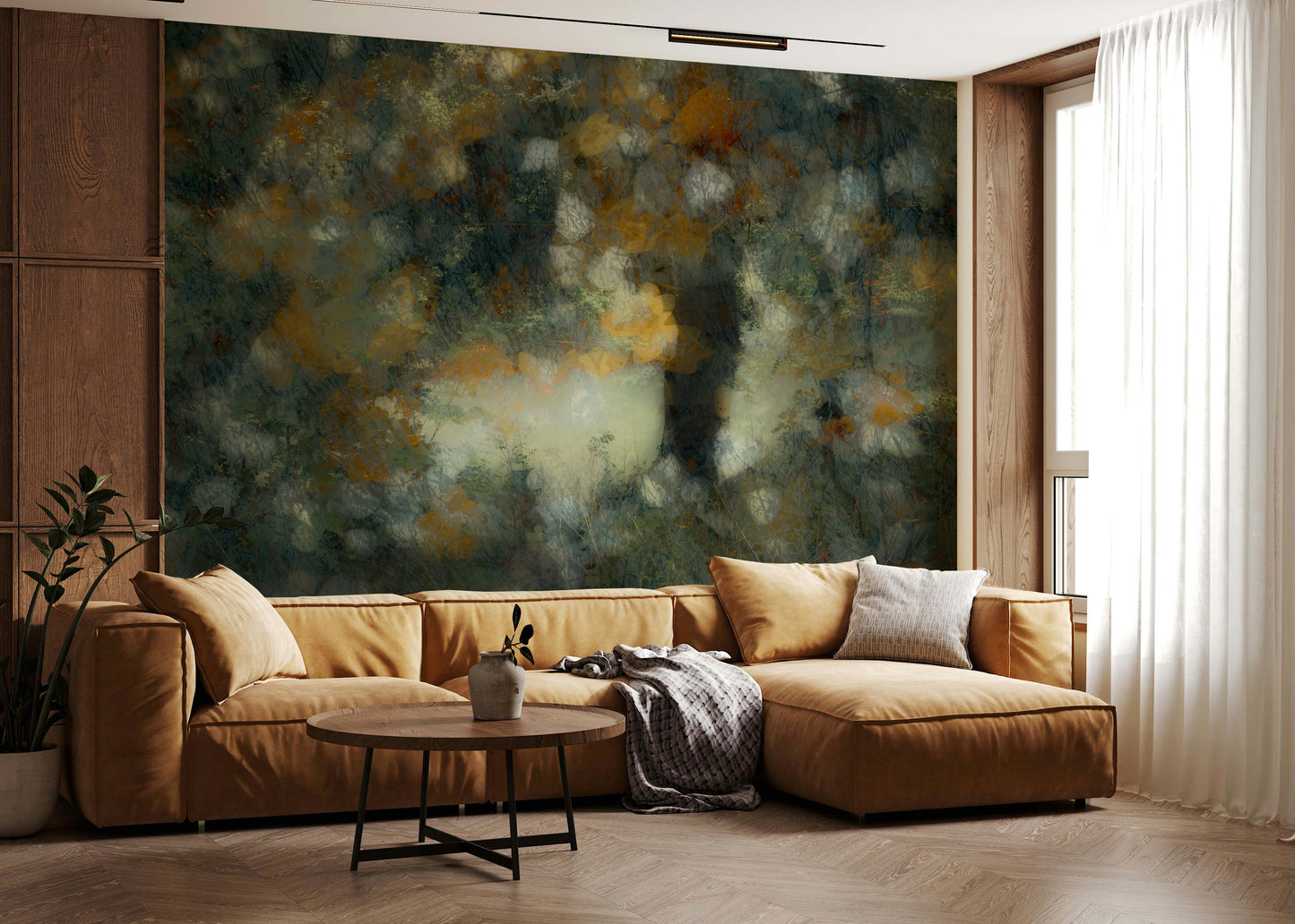 Ethereal Autumn Haze Wall Mural - 1785266