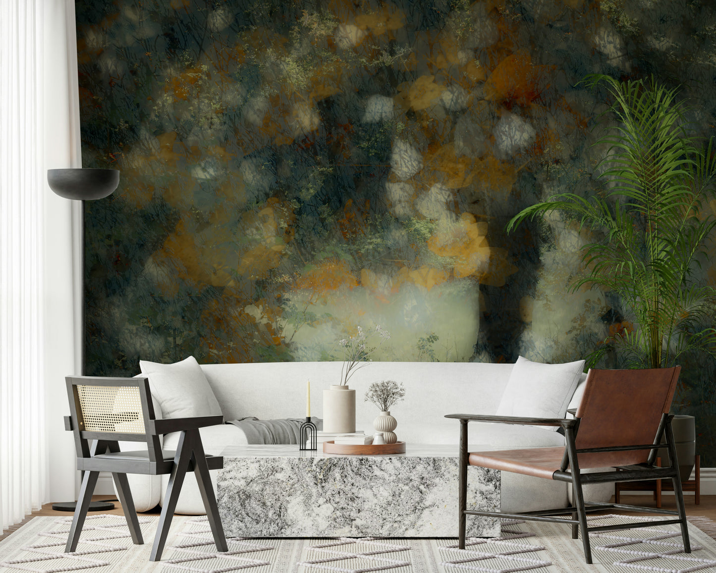 Ethereal Autumn Haze Wall Mural - 1785266