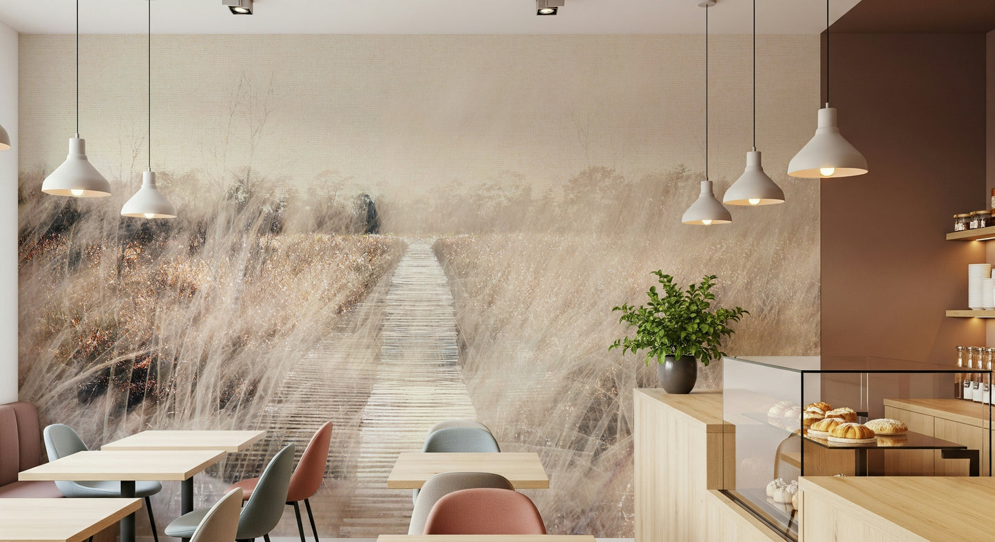 Murale murale Chemin des Murmures du Marais -2679770