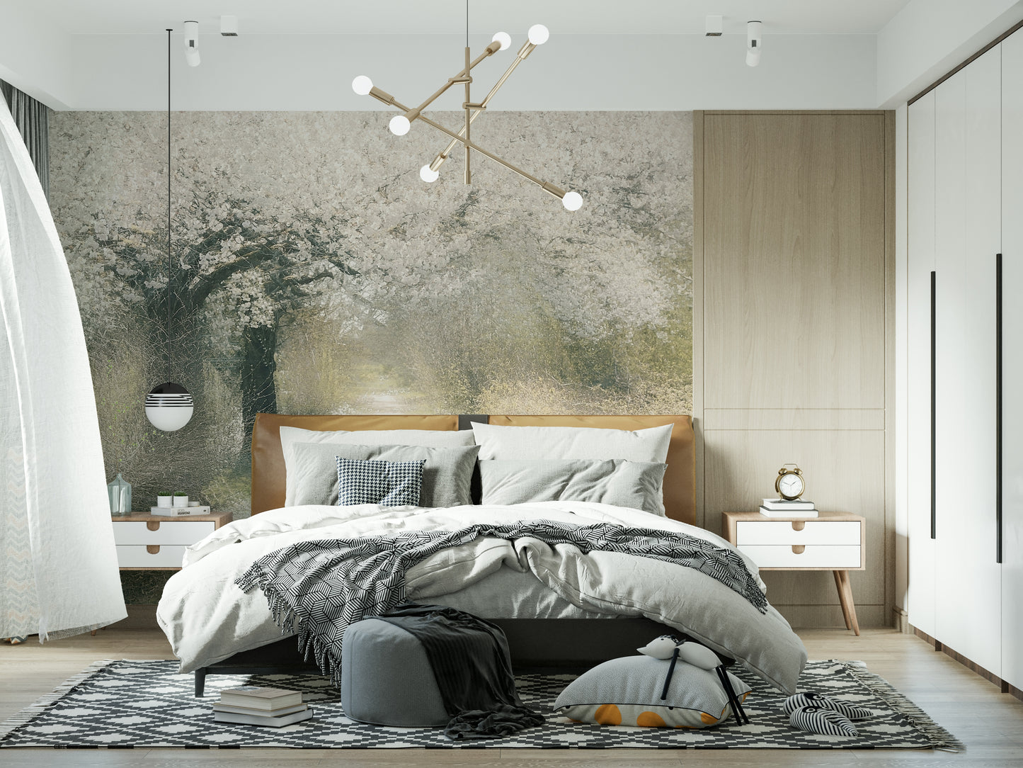 Blossom Path Serenity Wall Mural -2250089