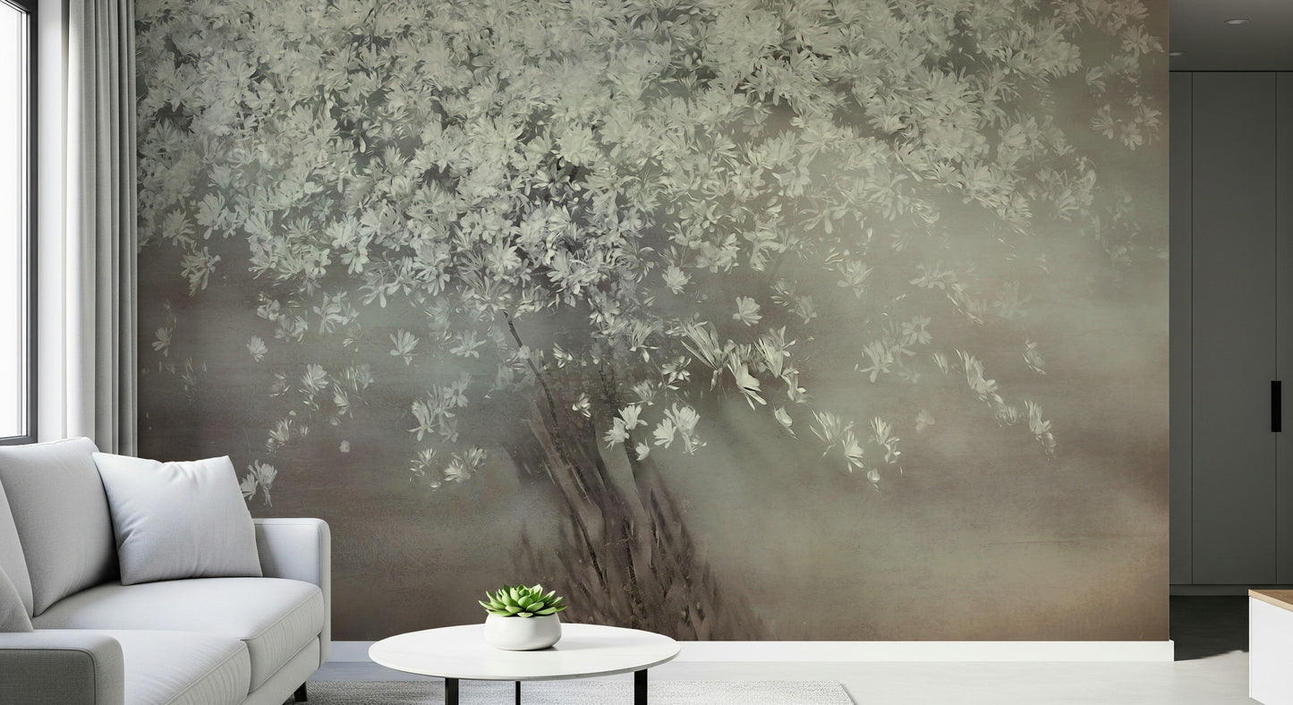 Ethereal Bloom Tree Wall Mural -2049310