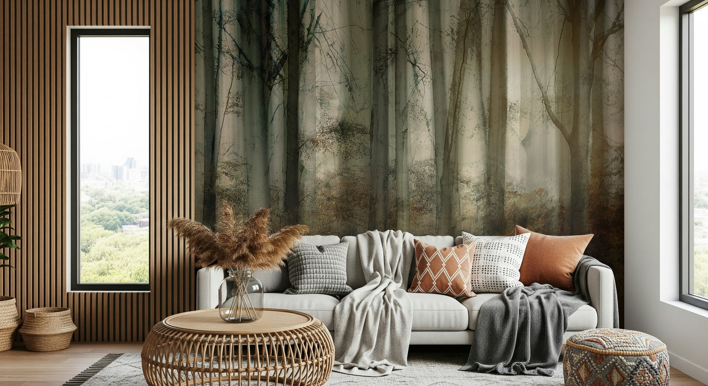 Enchanted Forest Haze Wall Mural -2109985