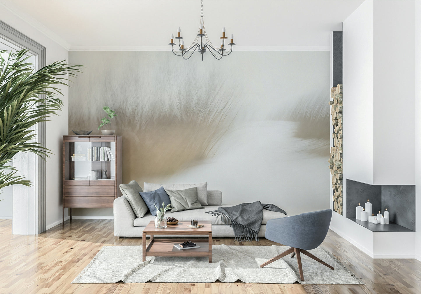 Blurred Horizon Wall Mural -2022166