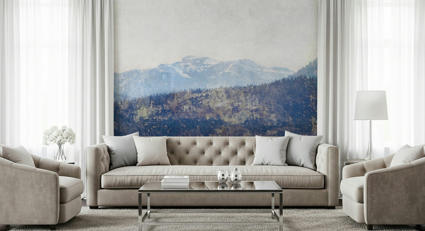 Mountain Vista Texture Wall Mural -2671432