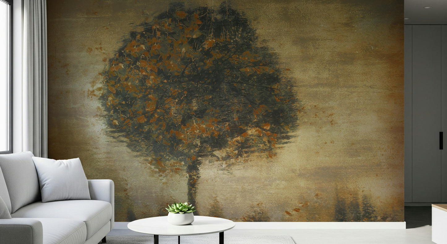 Autumnal Solitude Wall Mural -1433210
