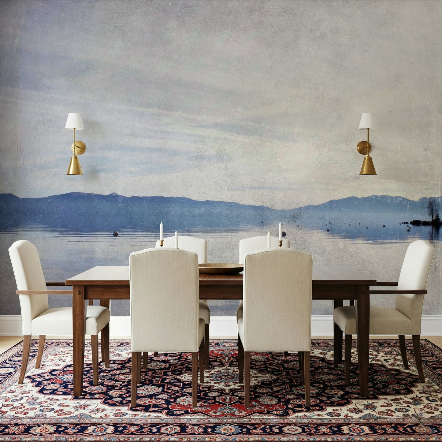 Serene Lake Vista Wall Mural -2671436