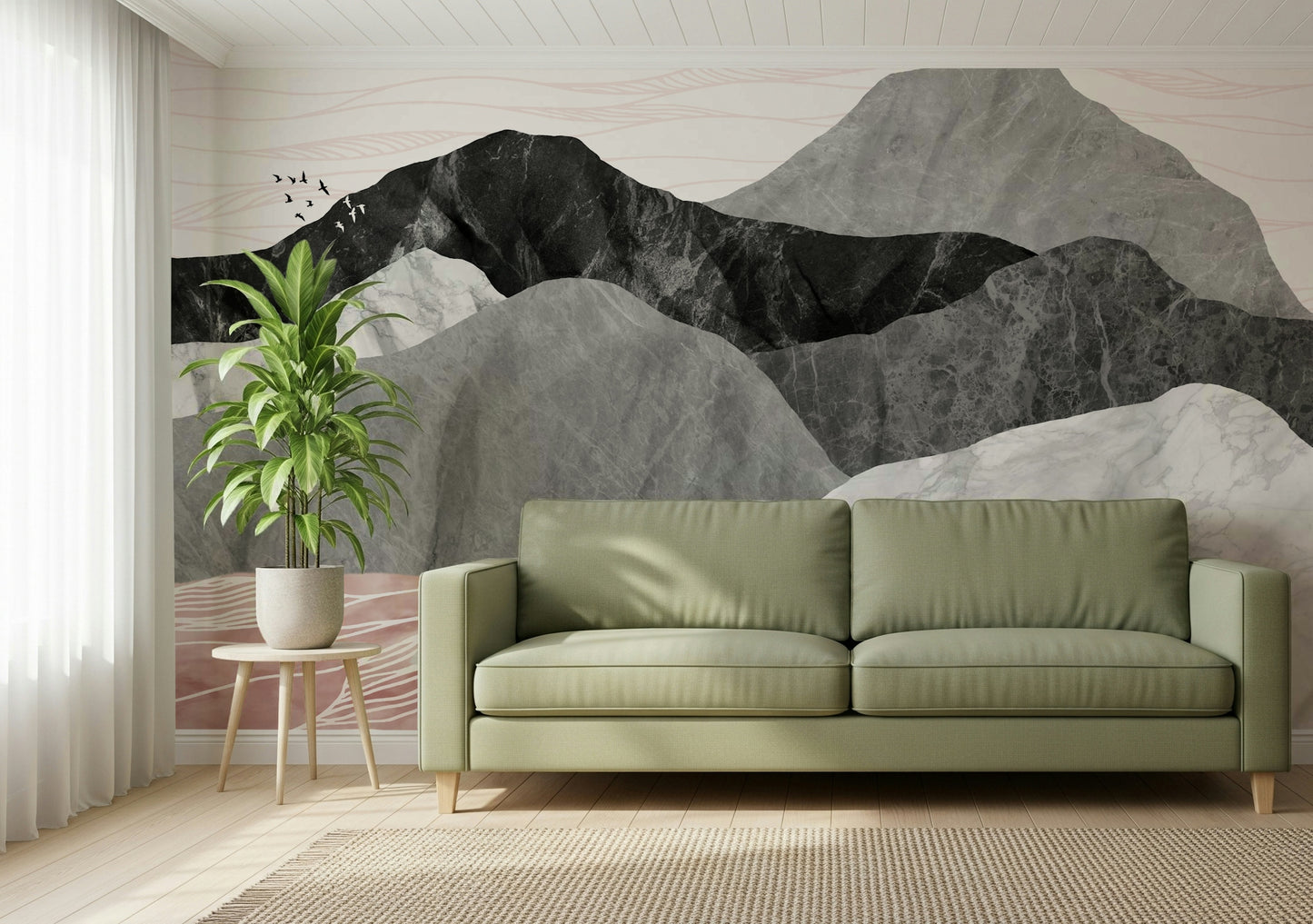 Mountain Vista Wall Mural -2583864