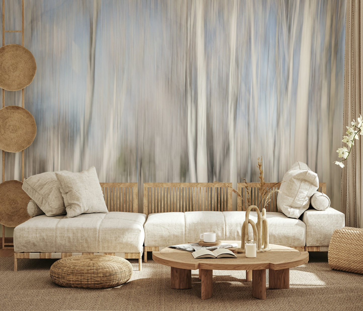 Ethereal Forest Light Wall Mural -2682331
