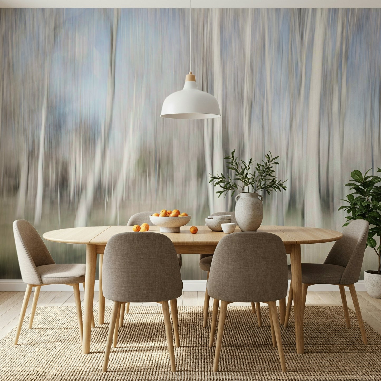 Ethereal Forest Light Wall Mural -2682331