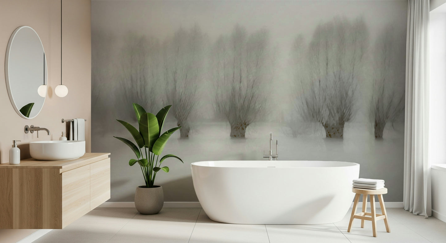 Misty Grove Serenity Wall Mural -1471005