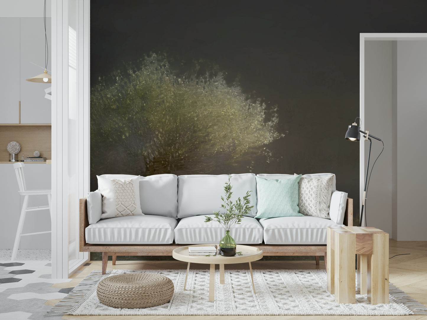 Luminous Tree Wall Mural -1430994