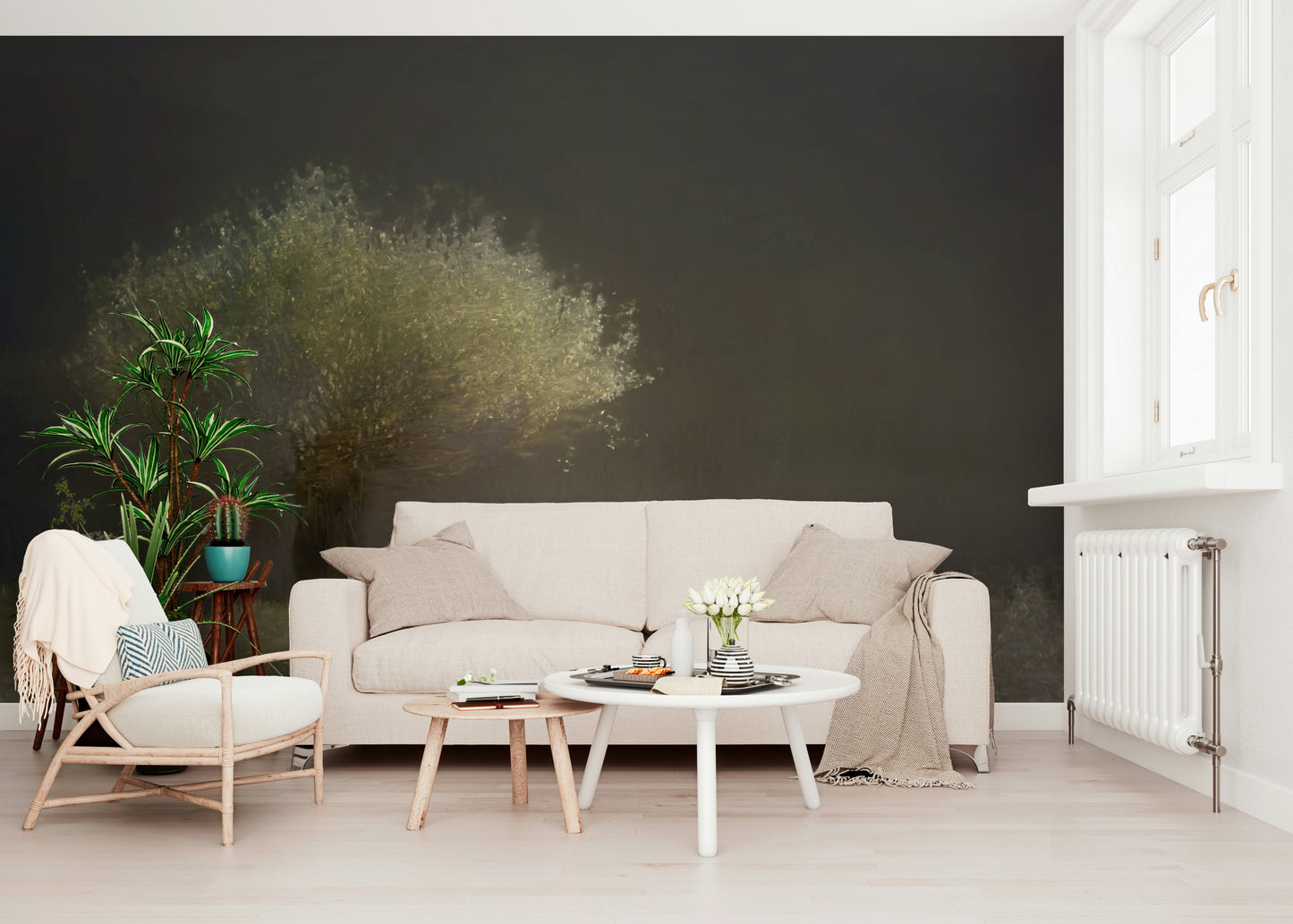 Luminous Tree Wall Mural -1430994