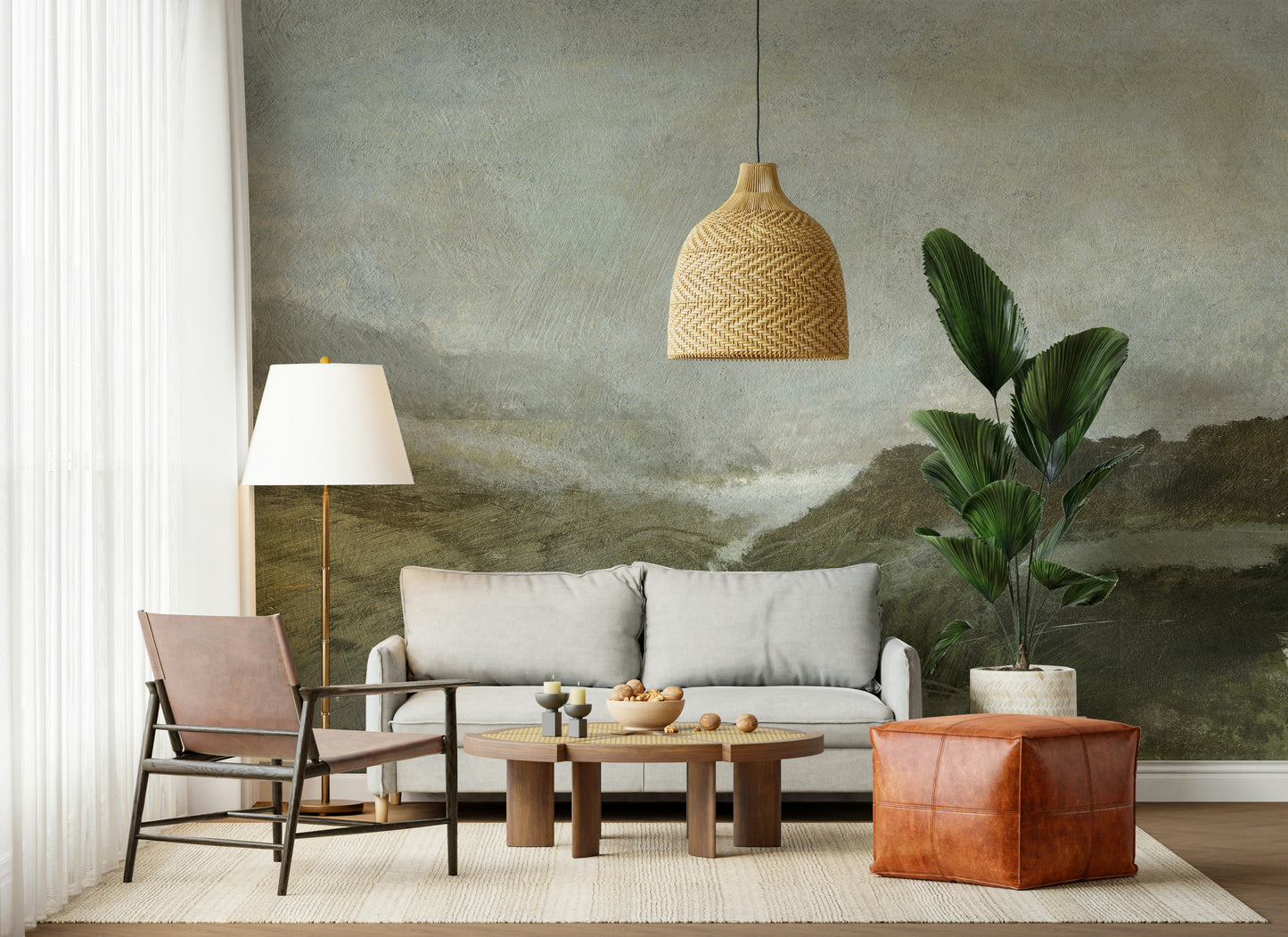 Misty Vale Wall Mural -2936855