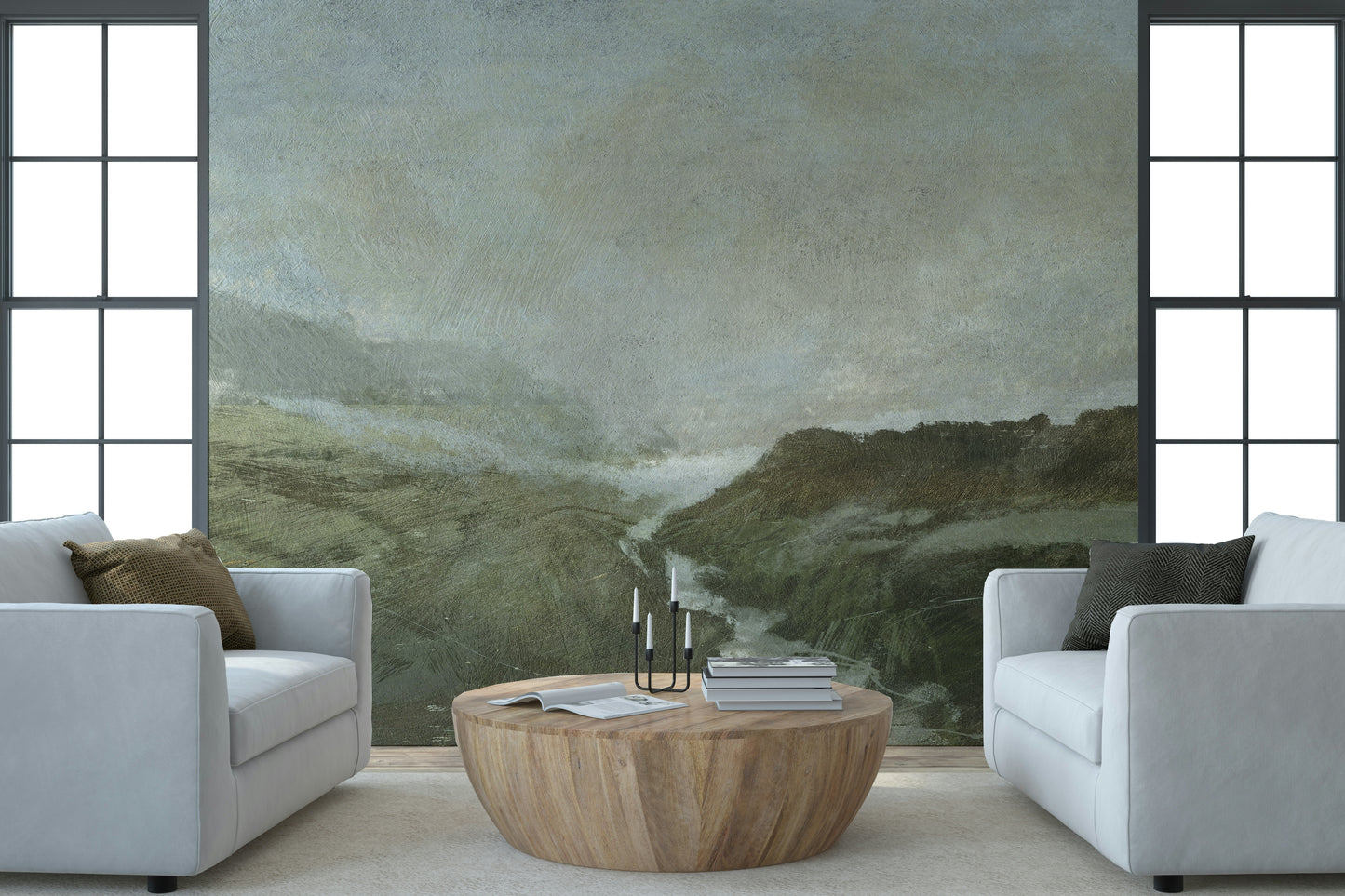 Misty Vale Wall Mural -2936855