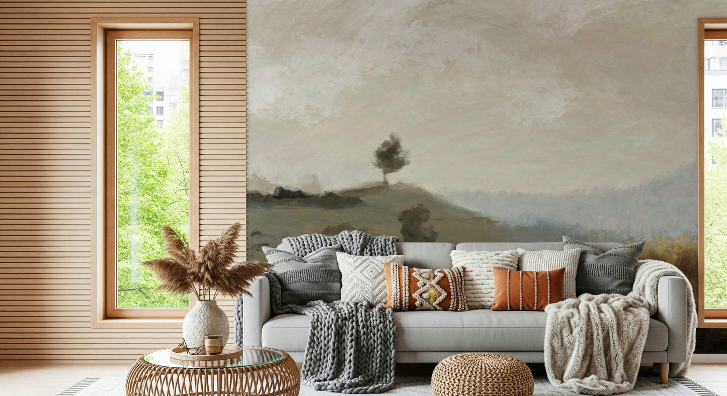 Painted Vista Wall Mural -2786264