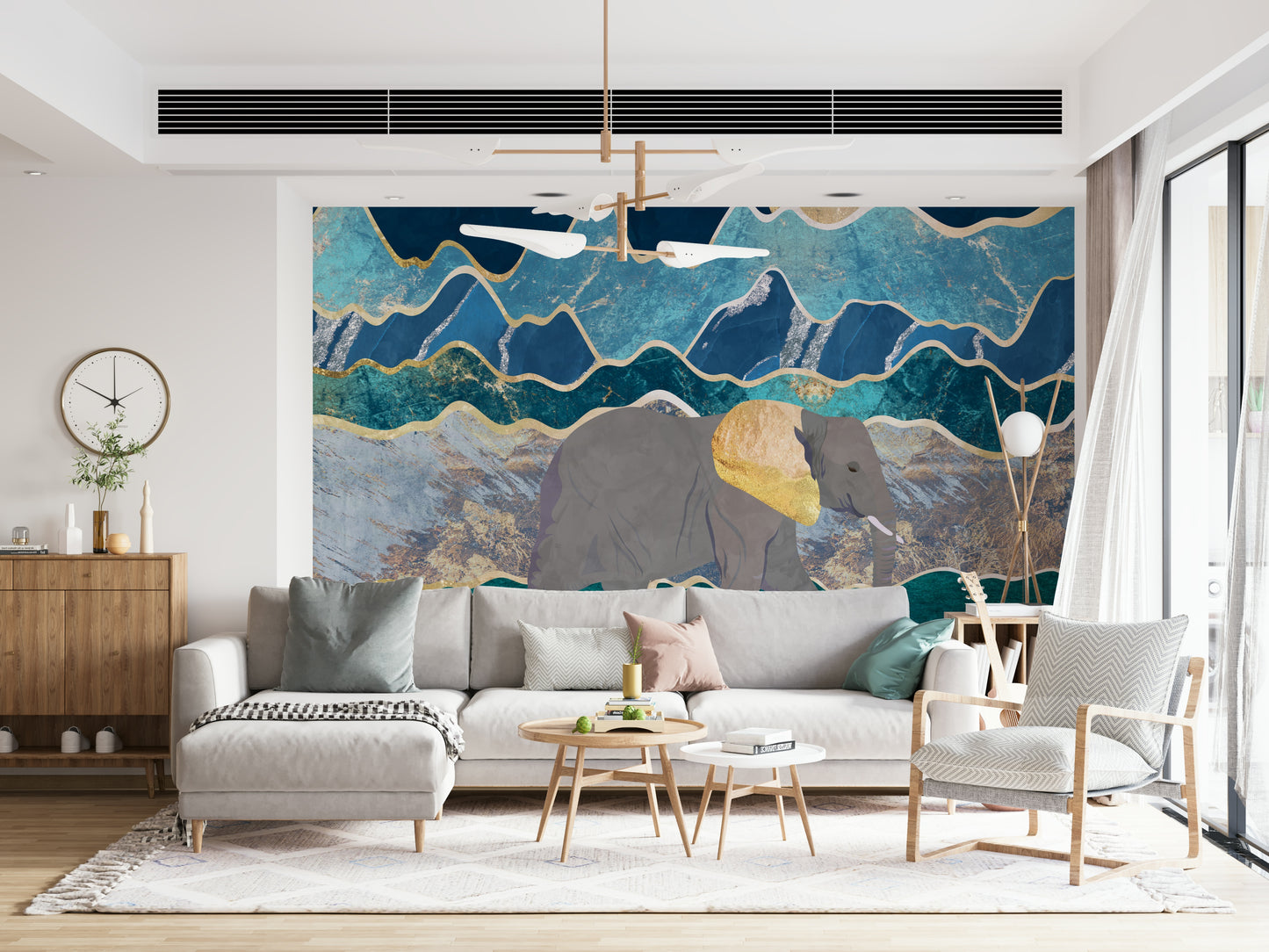 Elephant Vista Wall Mural -2465921