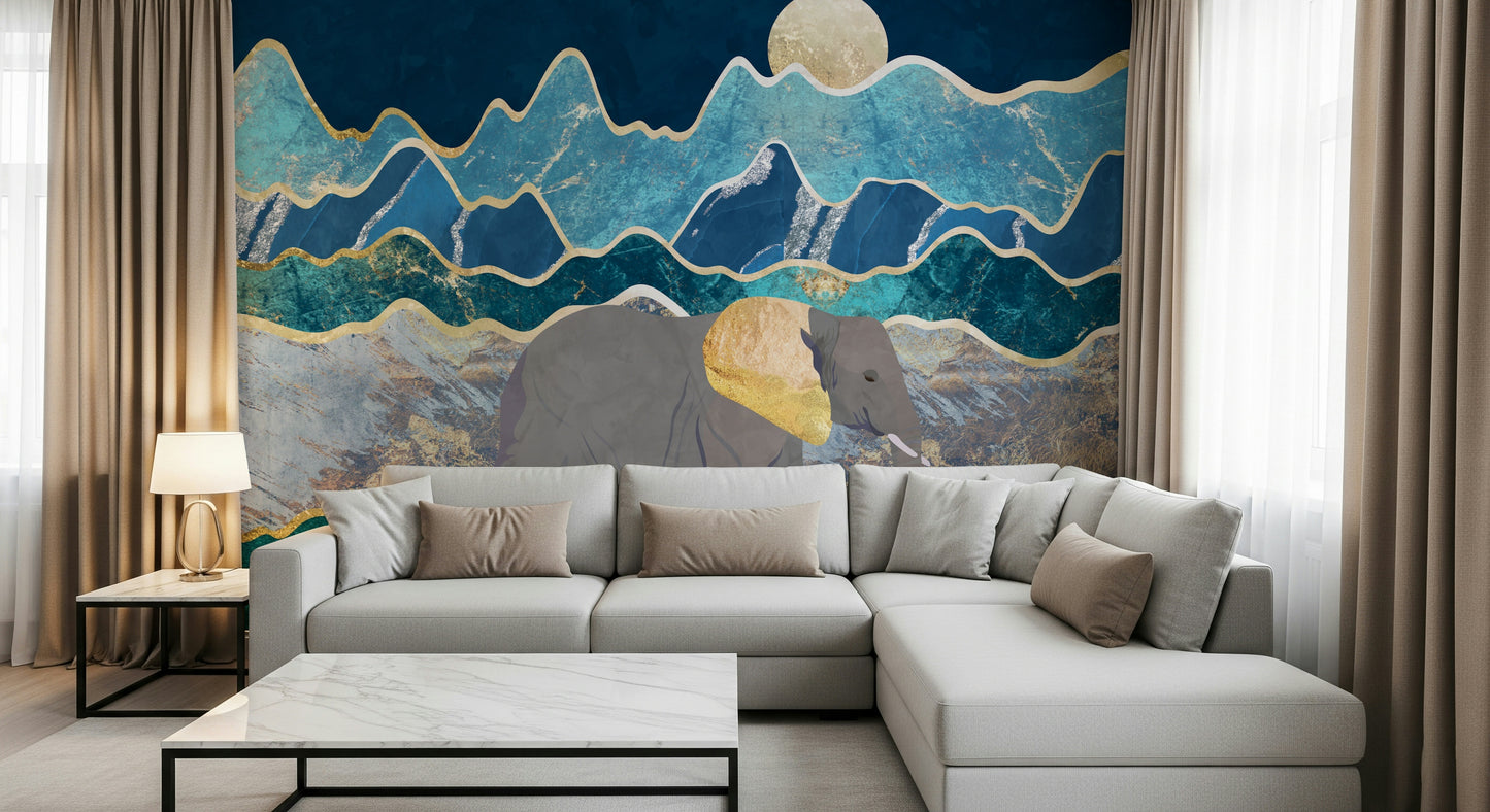 Elephant Vista Wall Mural -2465921