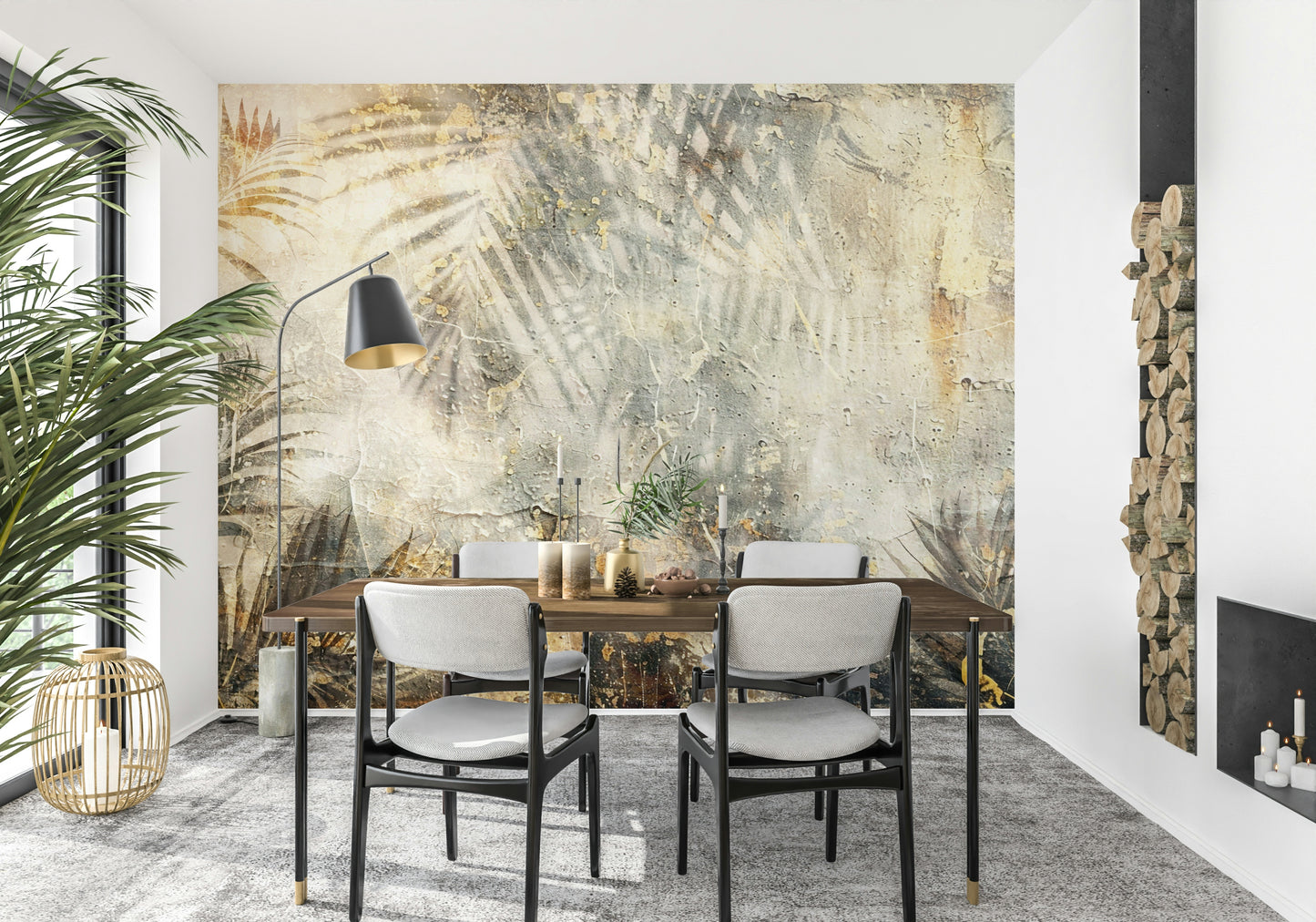 Tropical Grunge Wall Mural -2792248