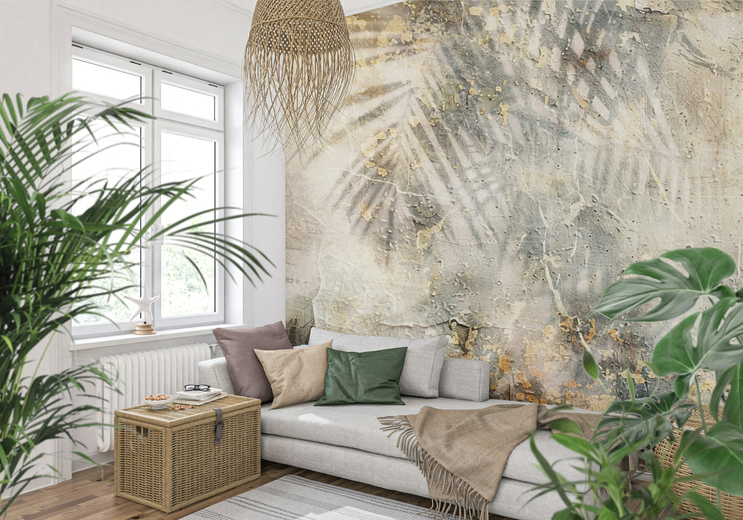 Tropical Grunge Wall Mural -2792248