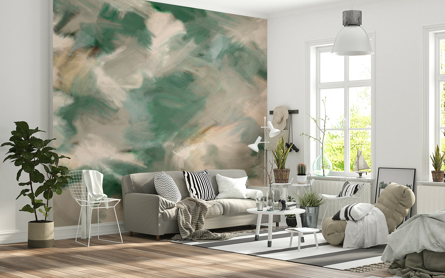 Ethereal Brushstrokes Wall Mural -2372023