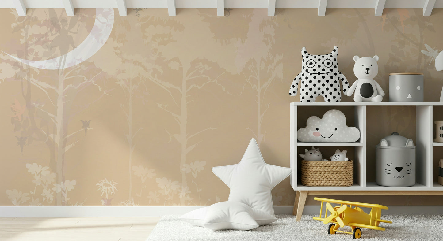 Moonlit Unicorn Grove Wall Mural -2721563