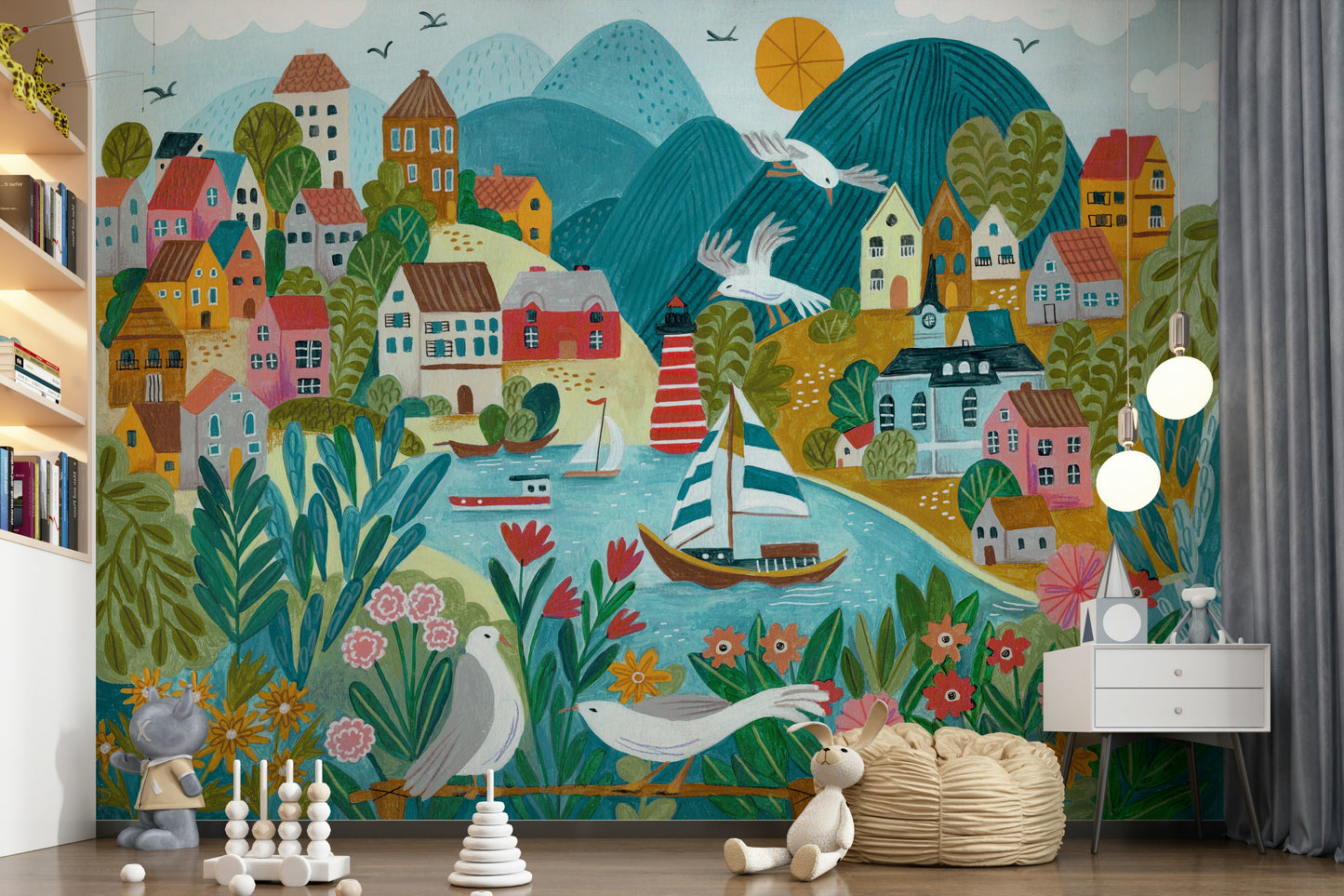 Harbor Haven Wall Mural -2797904