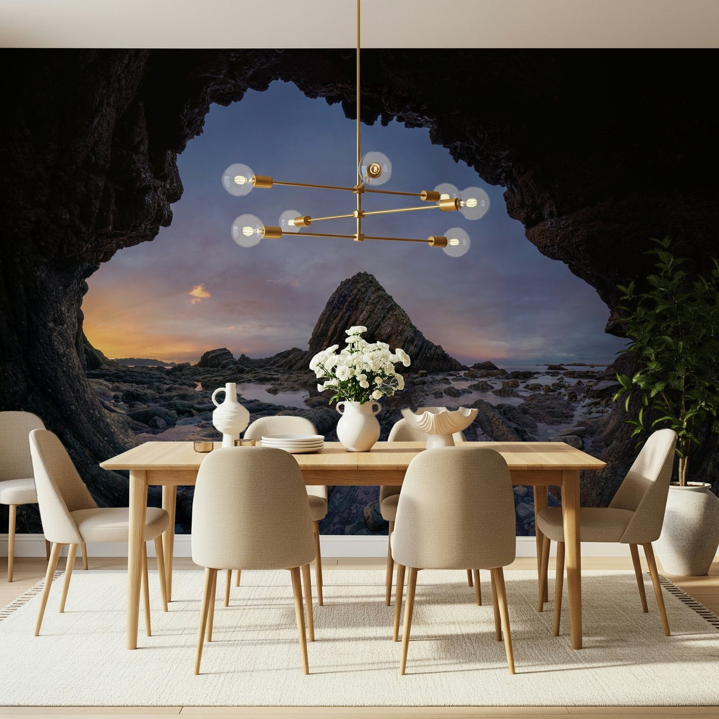 Coastal Portal at Twilight Wall Mural -2631963