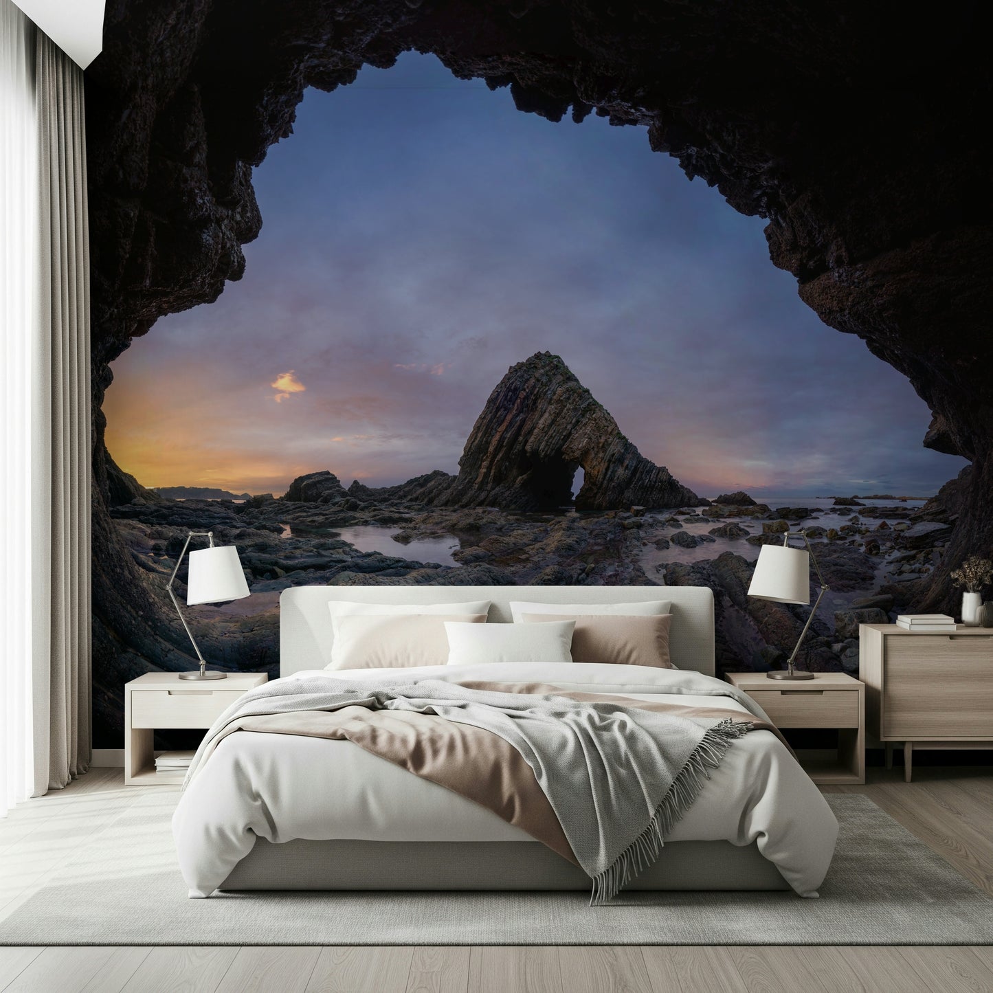 Coastal Portal at Twilight Wall Mural -2631963
