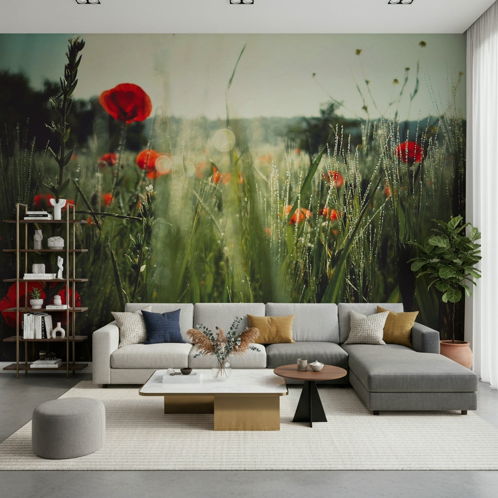 Meadow Dew Wall Mural -2283850