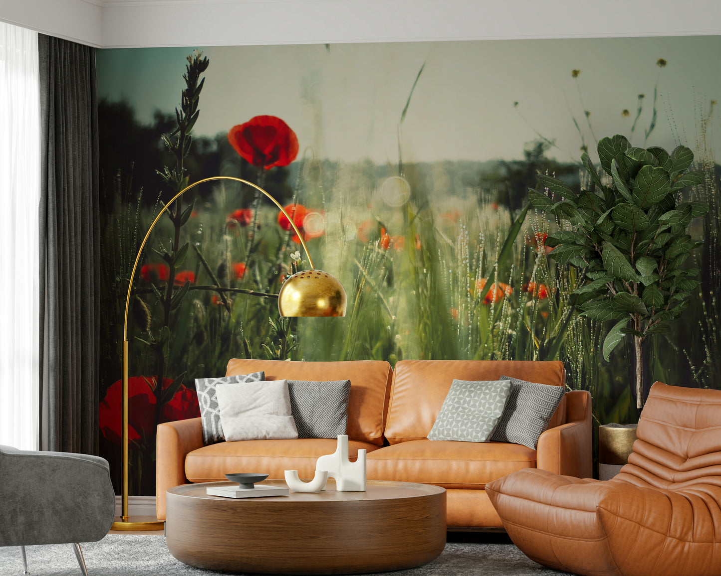 Meadow Dew Wall Mural -2283850