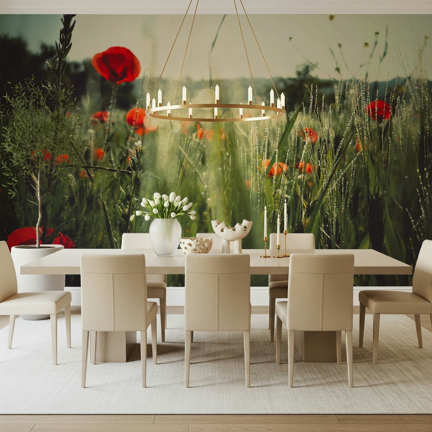 Meadow Dew Wall Mural -2283850