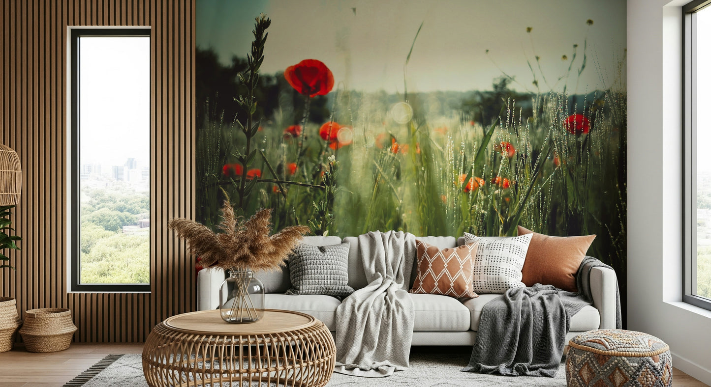 Meadow Dew Wall Mural -2283850
