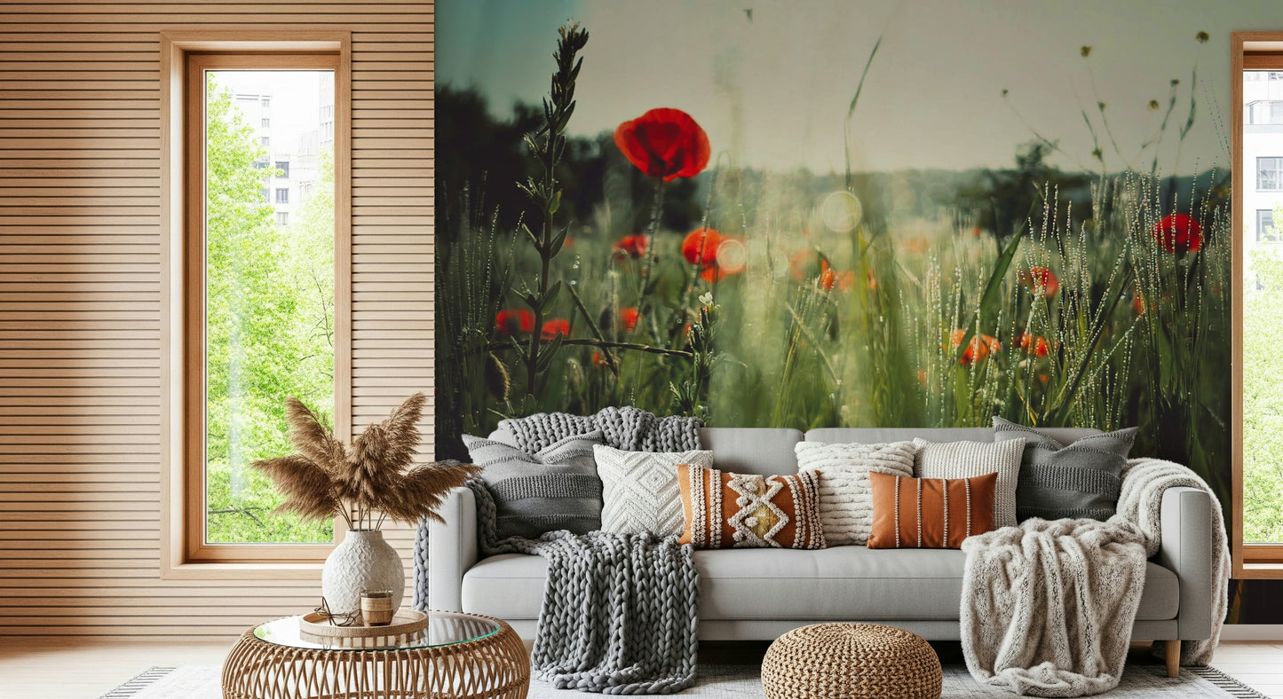 Meadow Dew Wall Mural -2283850