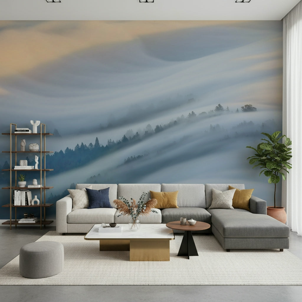 Cloud Veil Vista Wall Mural -2338422