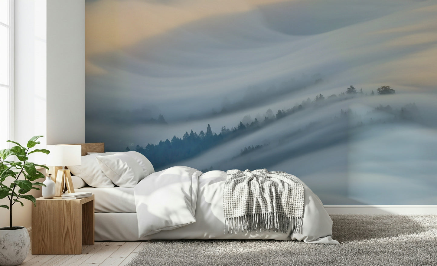 Cloud Veil Vista Wall Mural -2338422