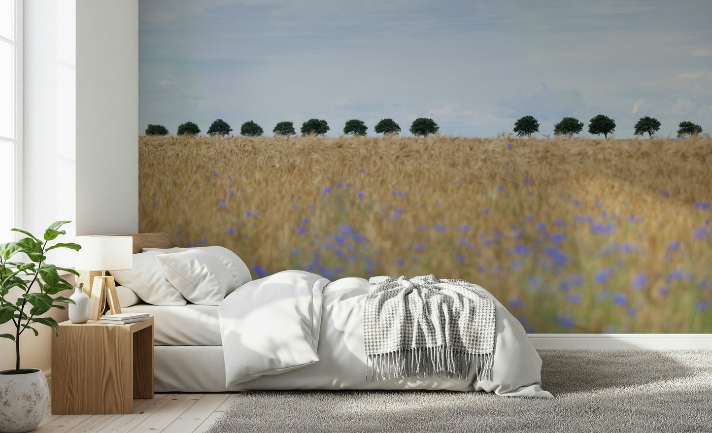 Golden Fields Serenity Wall Mural -2658156