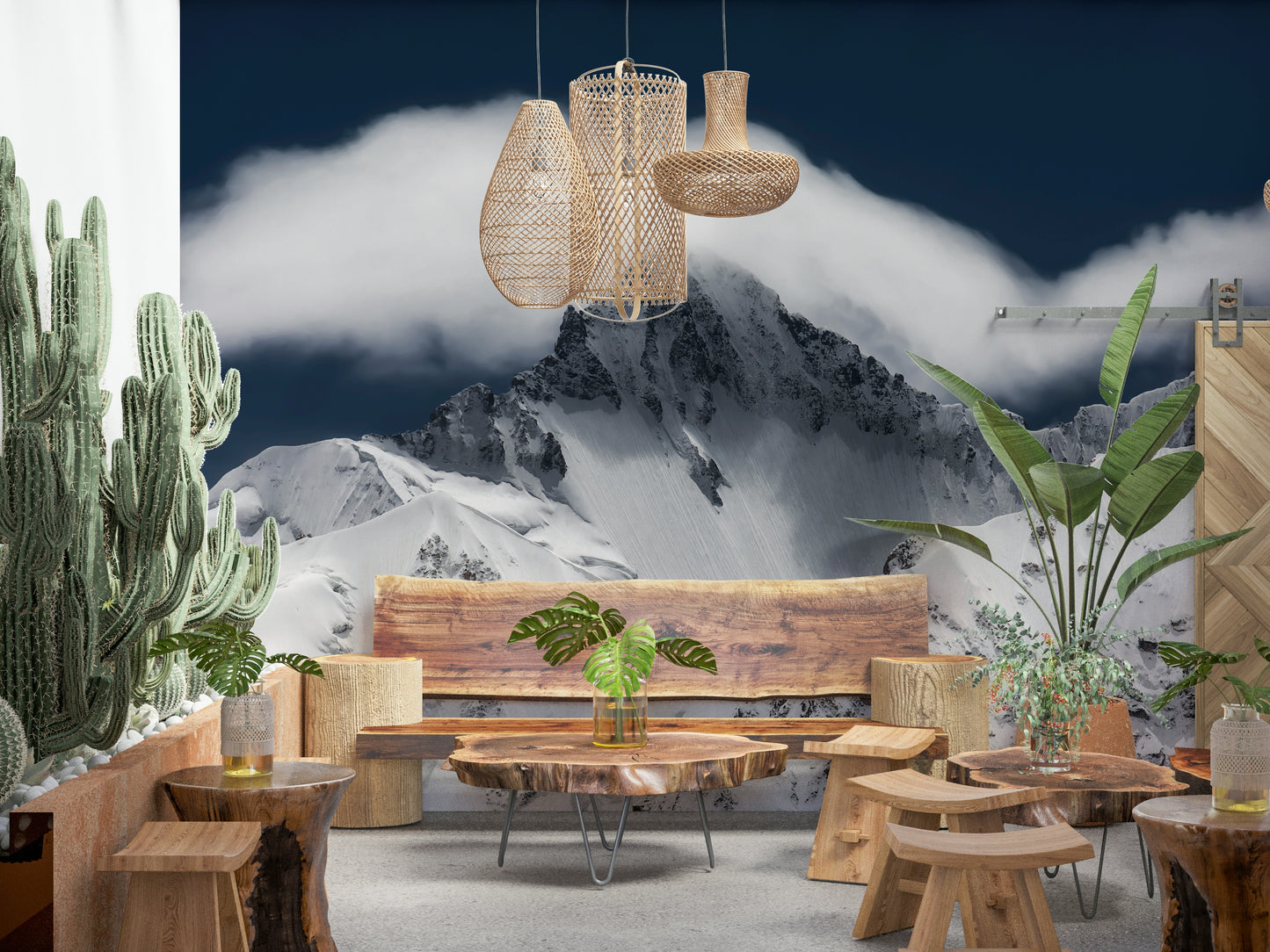 Summit Cloudveil Wall Mural -2304666