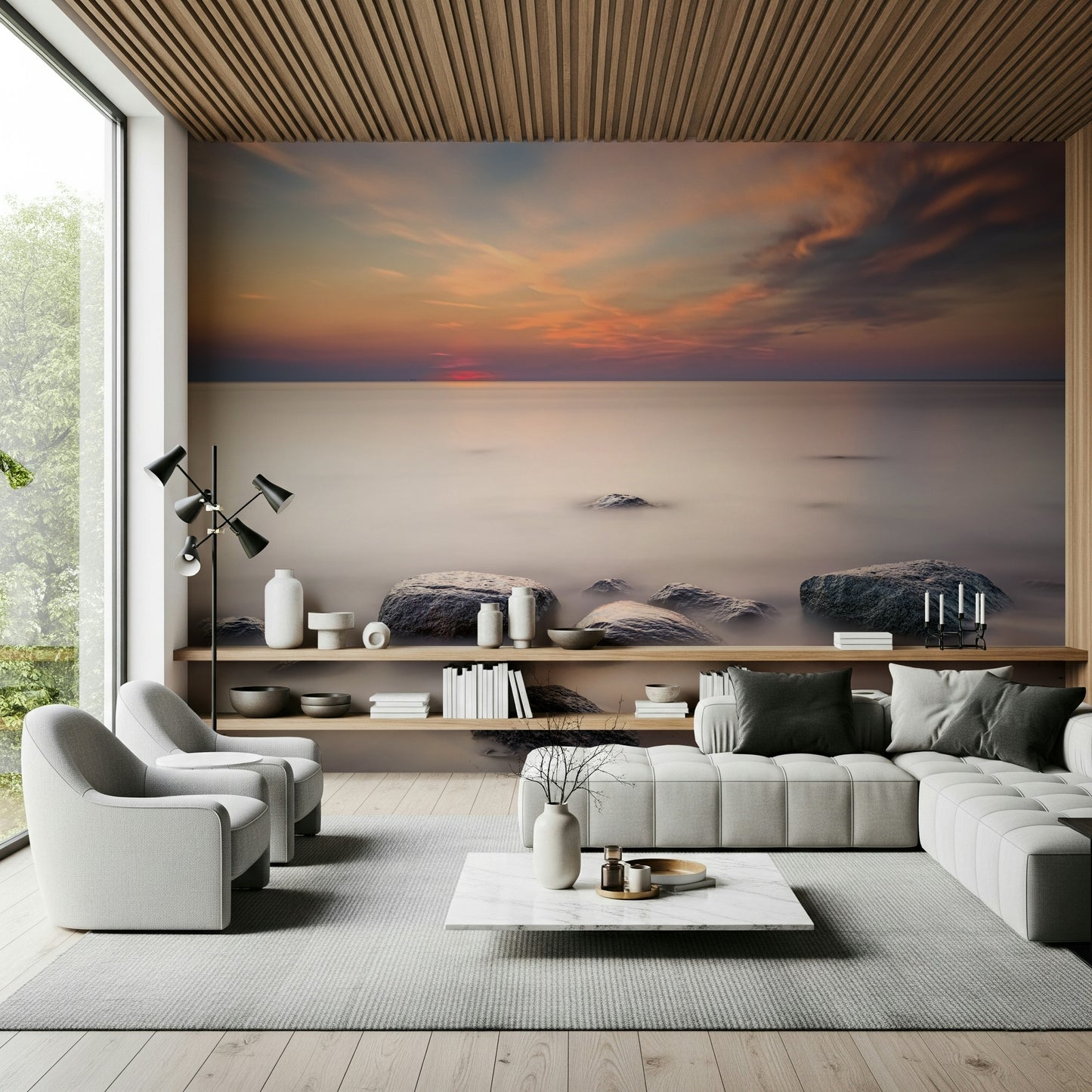 Shoreline Stillness Wall Mural -2299221