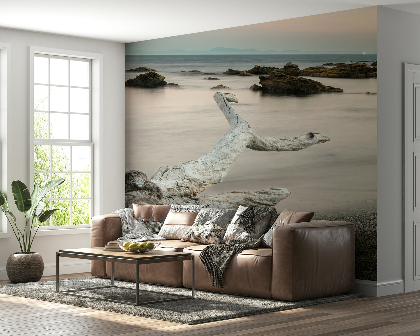 Shoreline Symphony Wall Mural -2595816