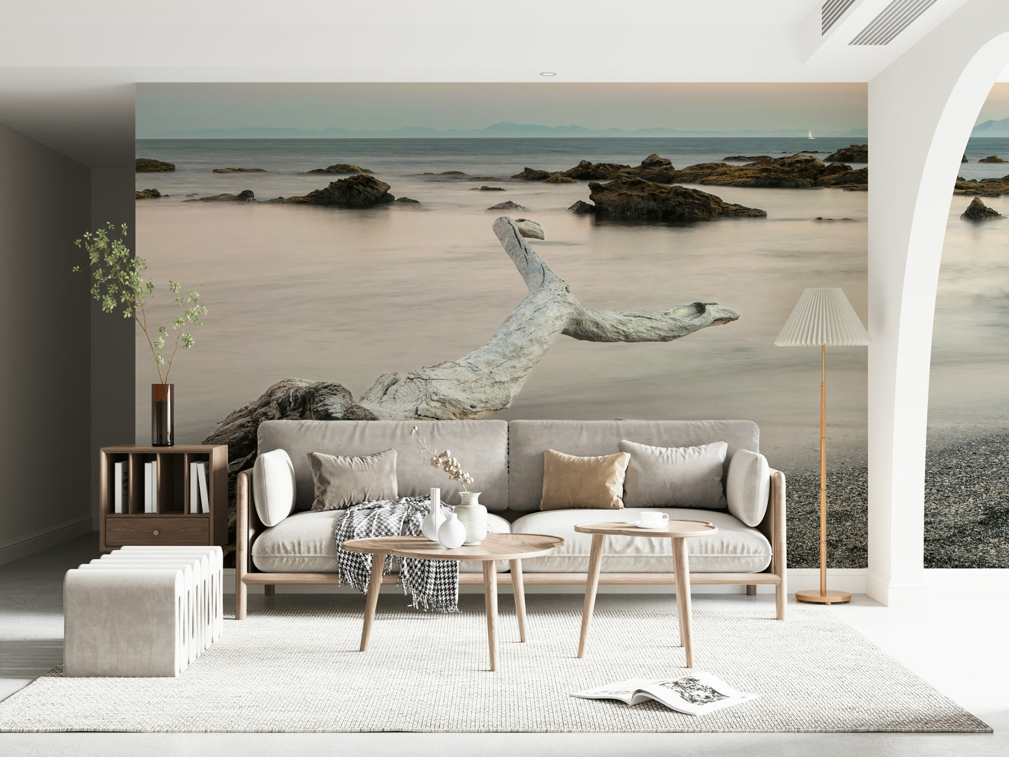 Shoreline Symphony Wall Mural -2595816