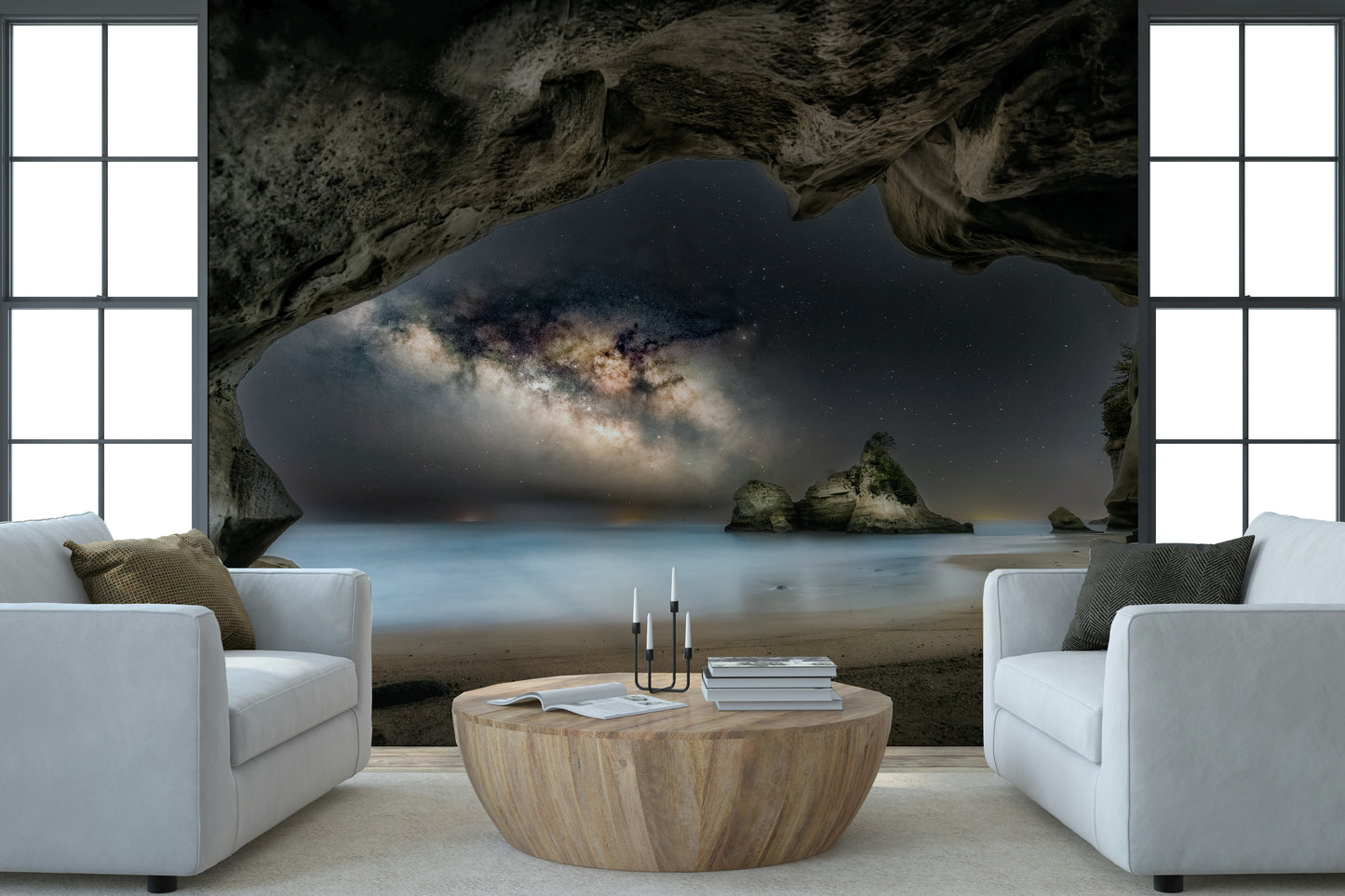 Cave Portal to Starlight Wall Mural -2287983